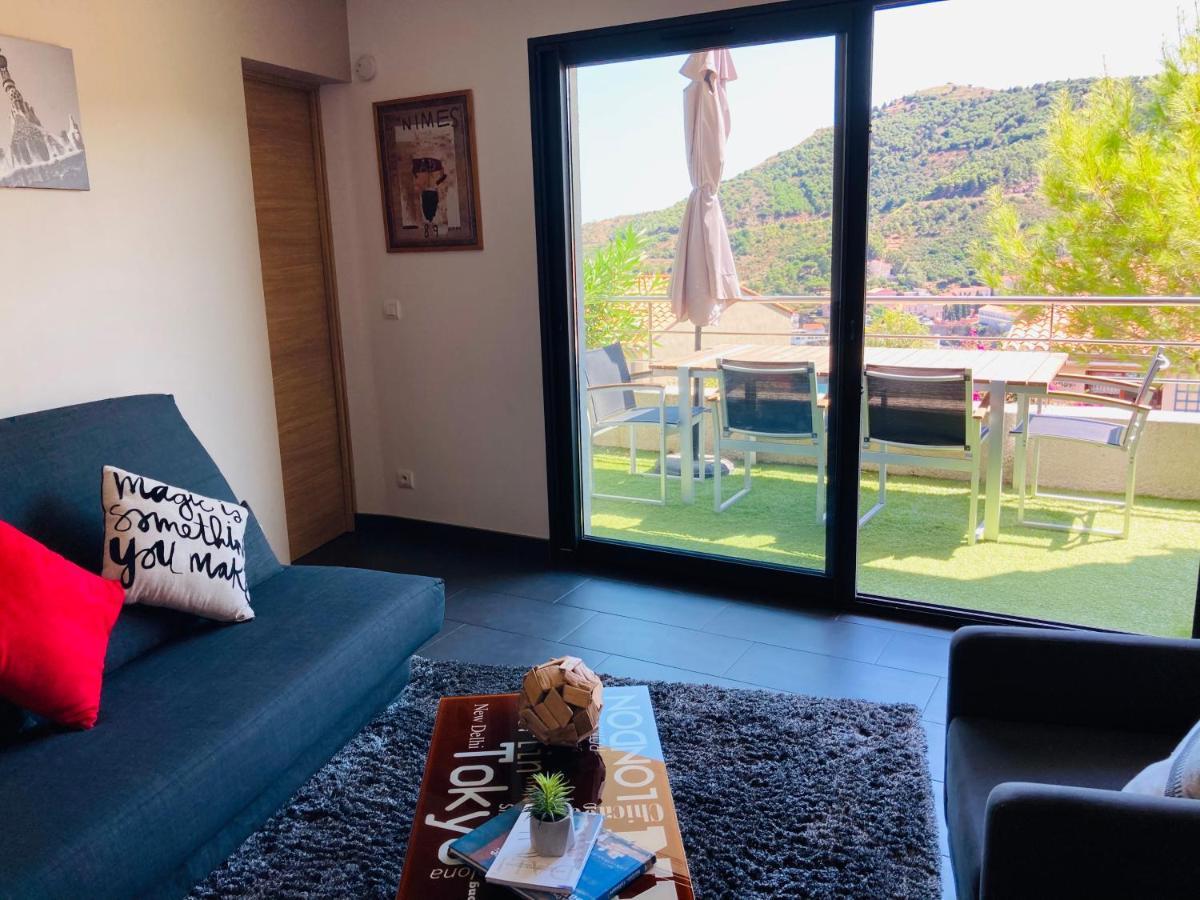 Cerbère Residence Costa Vermella, Vue Mer Et Montagne Au Calme מראה חיצוני תמונה