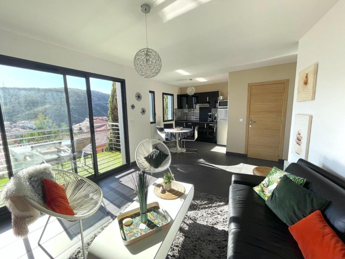 Cerbère Residence Costa Vermella, Vue Mer Et Montagne Au Calme מראה חיצוני תמונה