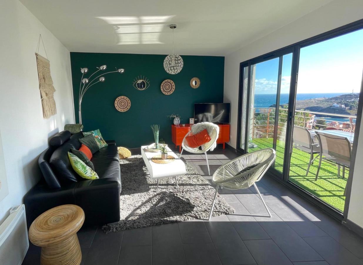 Cerbère Residence Costa Vermella, Vue Mer Et Montagne Au Calme מראה חיצוני תמונה