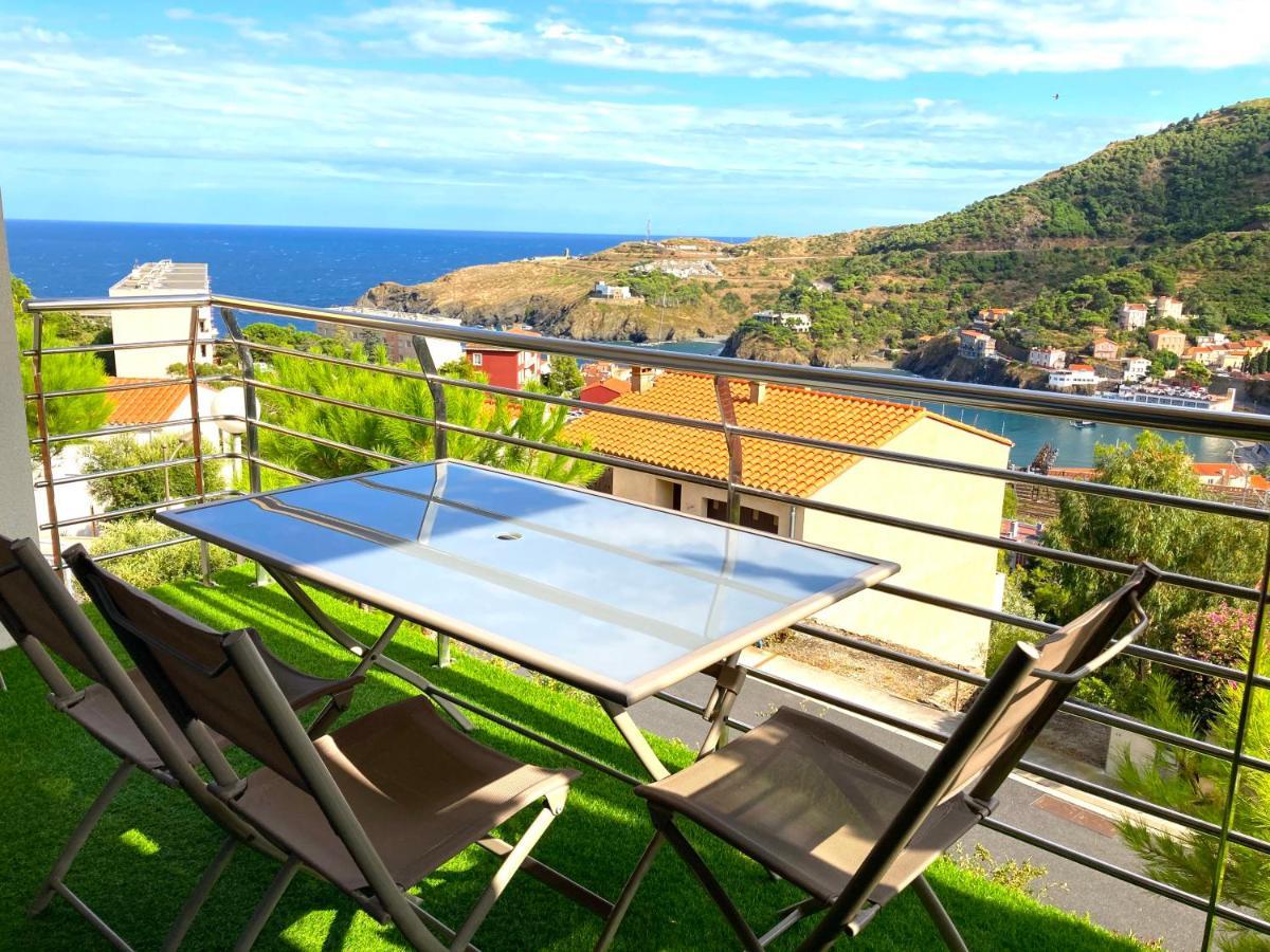 Cerbère Residence Costa Vermella, Vue Mer Et Montagne Au Calme מראה חיצוני תמונה